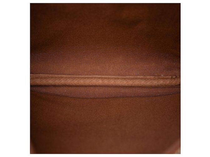Pochette Louis Vuitton Marrone Monogram Bosphore - vista 4