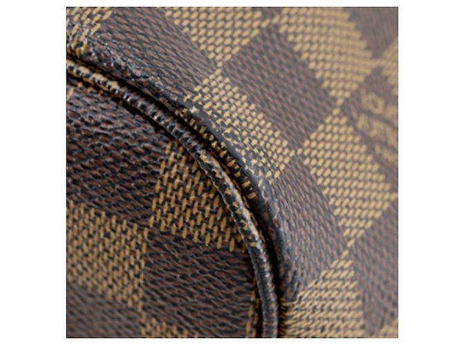 Louis Vuitton Marrone Damier Ebene Neverfull MM - vista 15