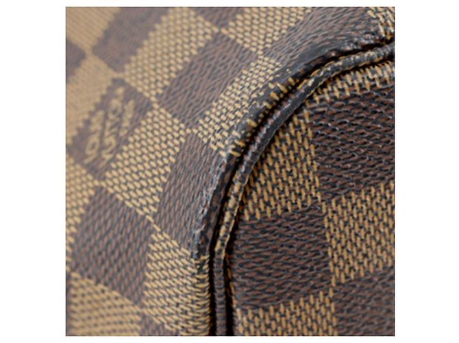 Louis Vuitton Marrone Damier Ebene Neverfull MM - vista 16