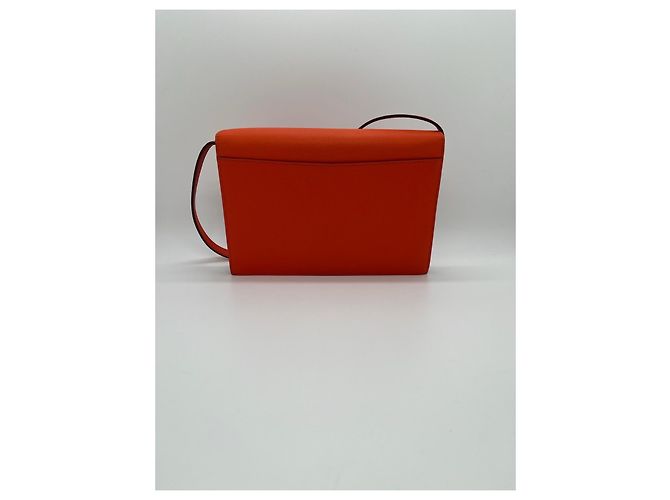 Hermès Love Hermès Borsa a tracolla in pelle Arancione - vista 2