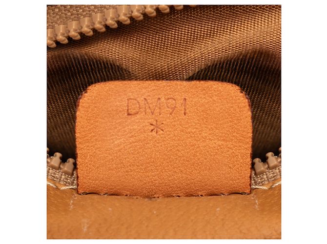 Céline Celine Beige Macadam beschichtetes Canvas Crossbody - Ansicht 6