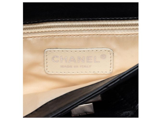 Chanel Black Quilted Lambskin Reissue East West Flap Nero - vista 5