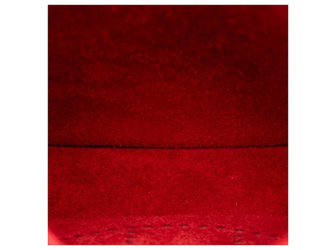 Hermès Red Clemence Evelyne I TPM Rosso - vista 4