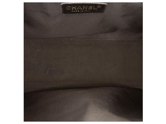 Borsa Bowling Chanel Black CC in Caviar trapuntato Nero - vista 4