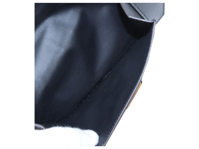 Borsa a cintura Hermès Black Swift Elan Pocket 24 Nero - vista 3