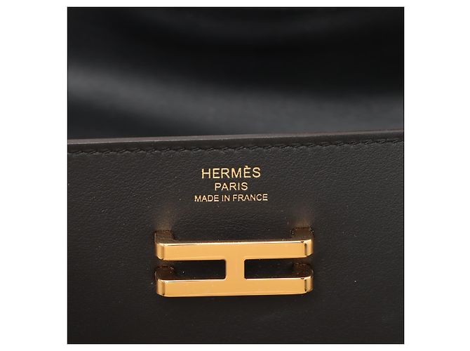 Borsa a cintura Hermès Black Swift Elan Pocket 24 Nero - vista 4