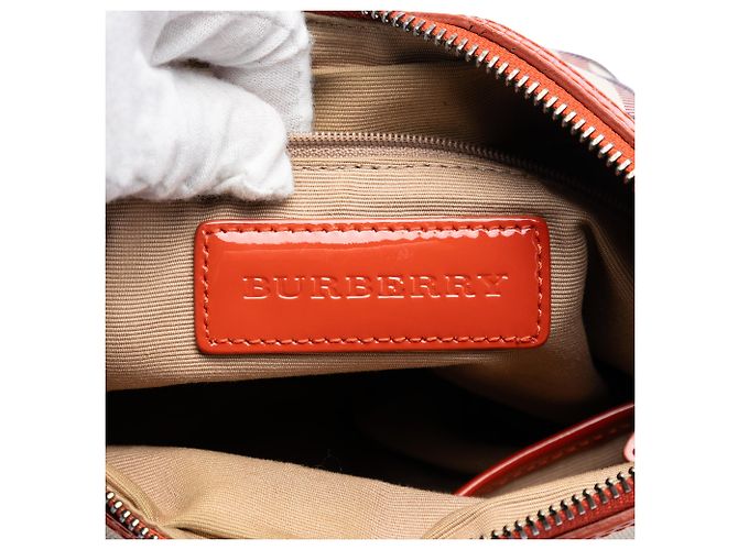 Burberry Beige Supernova Check Coated Canvas Dryden Crossbody - vista 4
