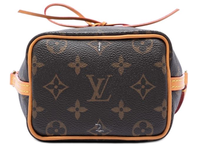 Louis Vuitton Marrone Monogram Nano Noe - vista 3