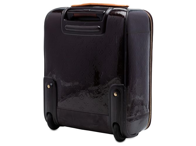 Louis Vuitton Purple Monogram Vernis Pegase 45 Porpora - vista 2