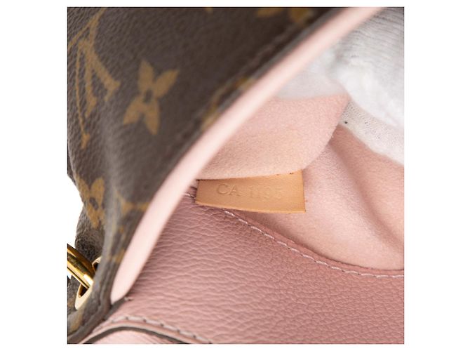 Louis Vuitton Marrone Monogram Pallas MM - vista 6