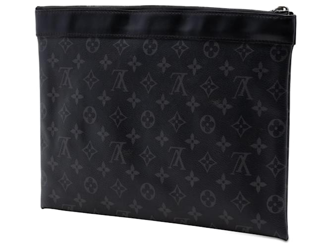 Louis Vuitton Pochette Discovery GM Monogram Eclipse nero - vista 2