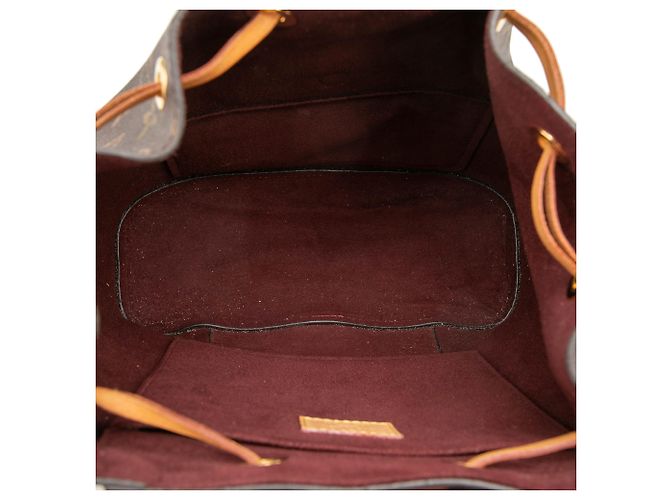 Louis Vuitton Marrone Monogram Montsouris - vista 4