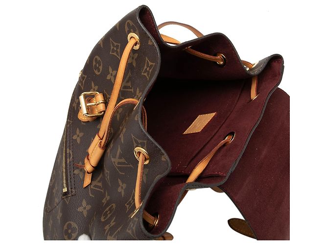 Louis Vuitton Marrone Monogram Montsouris - vista 5