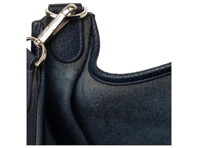 Hermès Blue Clemence Evelyne III 29 Blu navy - vista 7
