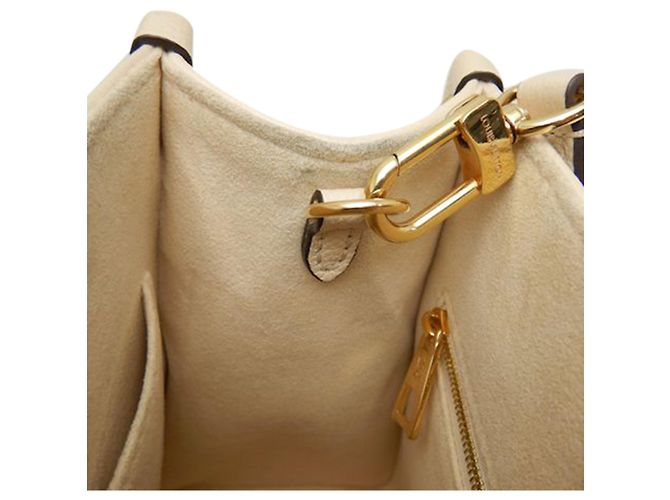 Louis Vuitton Beige Bicolor Monogram Empreinte Giant Onthego PM - vista 10