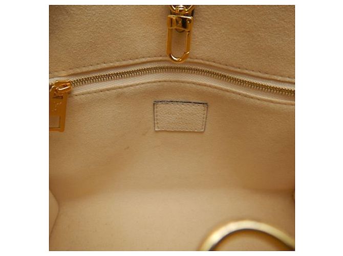 Louis Vuitton Beige Bicolor Monogram Empreinte Giant Onthego PM - vista 9