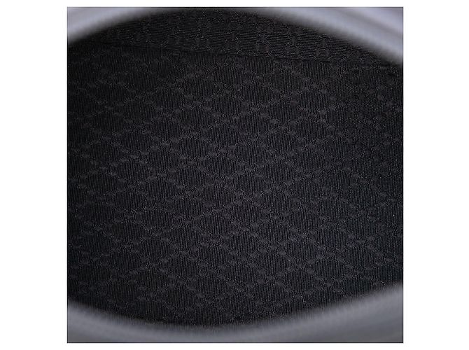 Bamboo Bolso Gucci de nylon negro con detalles de bambú - vista 4