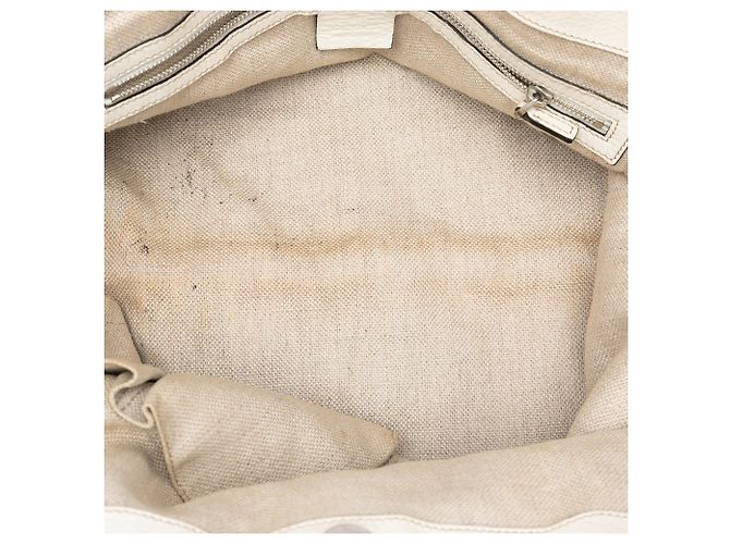 Gucci Beige Medium GG Canvas Icon Bit Tote - Ansicht 4