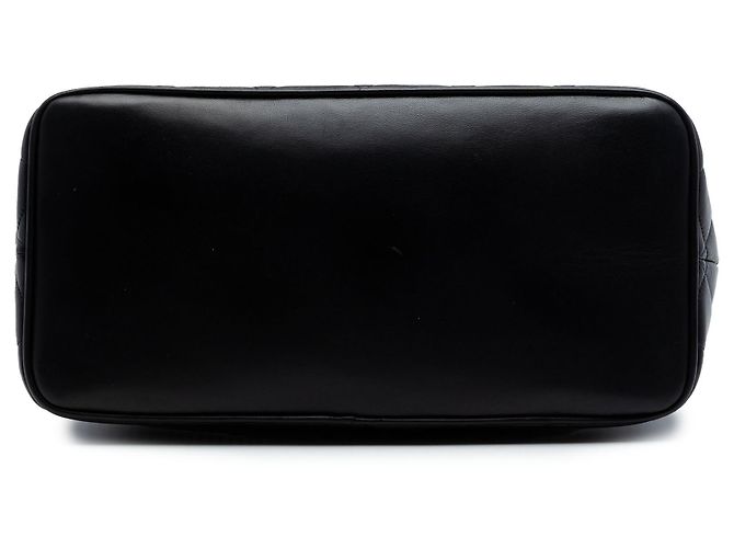 Chanel Medaillon Tote aus schwarzem Lammleder - Ansicht 3