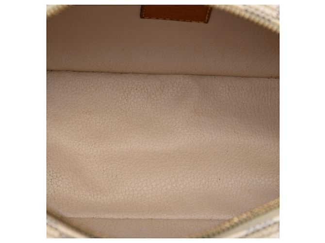 Beauty case Louis Vuitton White Damier Azur 25 Bianco - vista 4