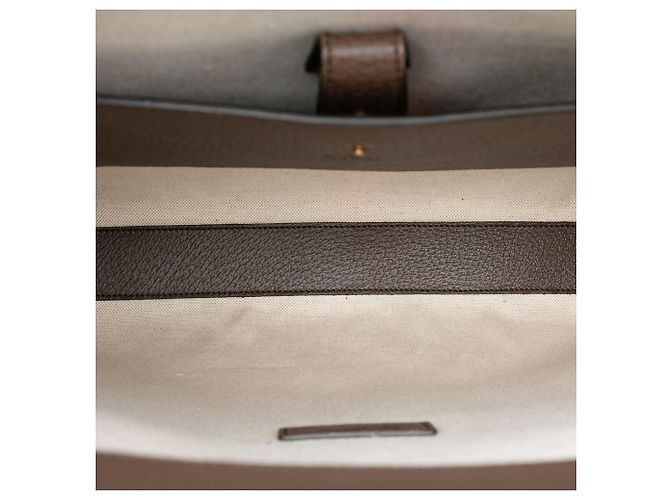 Borsa Gucci Beige GG Supreme Web Tiger - vista 4