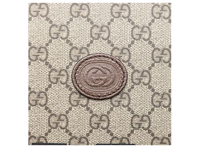 Borsa Gucci Beige GG Supreme Web Tiger - vista 5