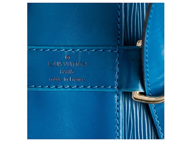Louis Vuitton Blue Epi Randonnee PM - vista 5