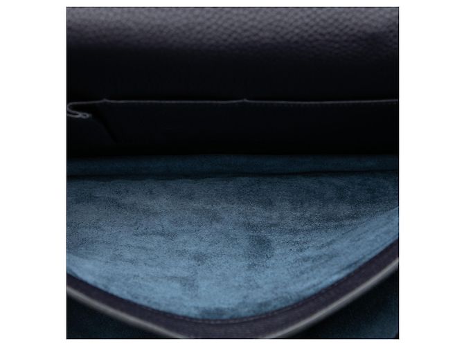 Hermès Sac A Depeches 38 in Togo nero - vista 4
