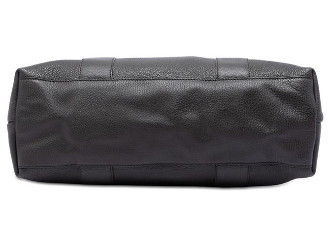 Bamboo Tote Gucci em couro de bezerro marrom com alça de bambu Libeccio Castanho escuro - vista 3
