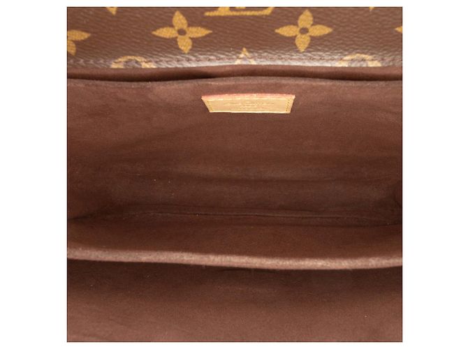 Louis Vuitton Pochette Metis Monogram Marrone - vista 4