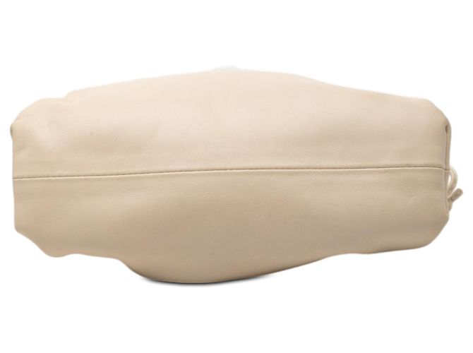 Bottega Veneta Beige Lambskin The Mini Pouch Crossbody - vista 3
