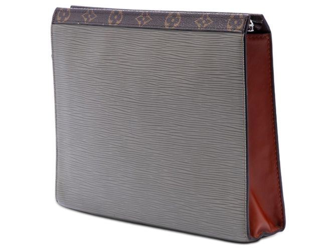 Louis Vuitton Pochette Voyage MM Epi marrone Cachi - vista 2
