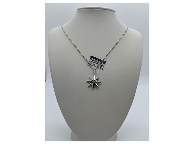 Dior Collana Classic Lucky Star con Diamanti Argento - vista 2