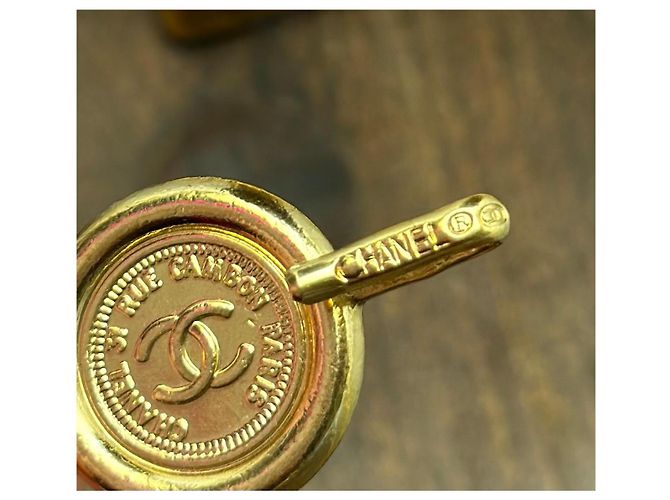 Cinturón de cadena Chanel con medallones 1995 Dorado - vista 3
