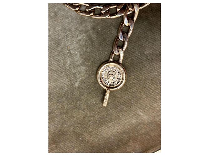 Cinturón de cadena Chanel con medallones 1995 Dorado - vista 4