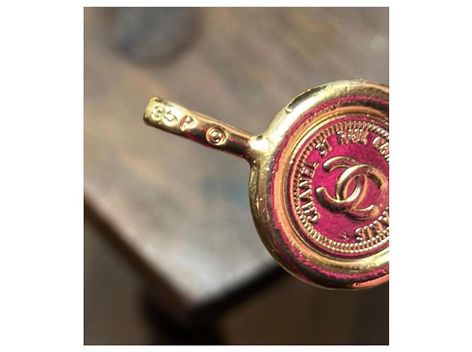 Cinturón de cadena Chanel con medallones 1995 Dorado - vista 5