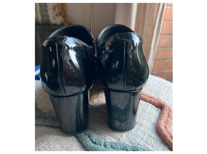 Chanel Lackleder Pumps Schwarz - Ansicht 10