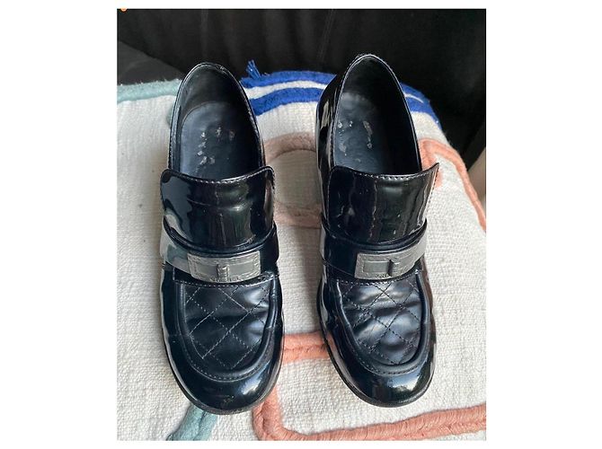 Chanel Lackleder Pumps Schwarz - Ansicht 3