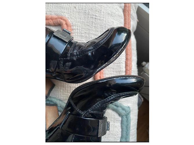 Chanel Lackleder Pumps Schwarz - Ansicht 8