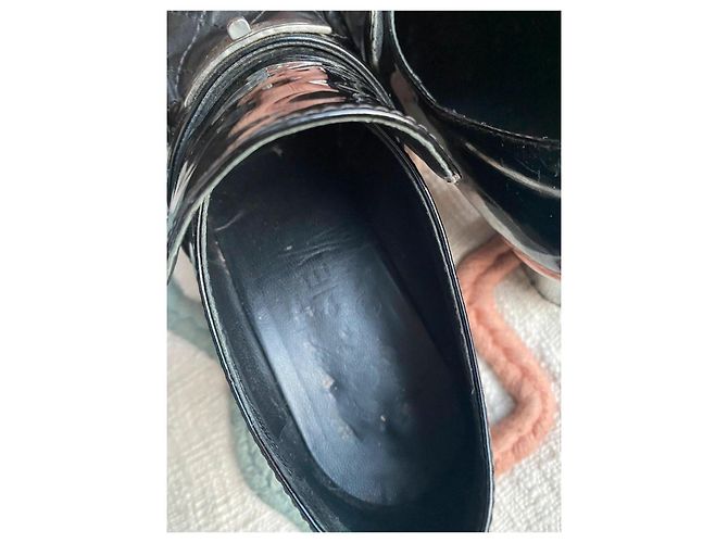 Chanel Lackleder Pumps Schwarz - Ansicht 9