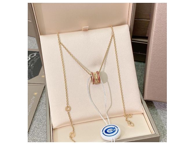 Collana Bulgari B.zero1 Rock Edizione Limitata Rubini D'oro - vista 3