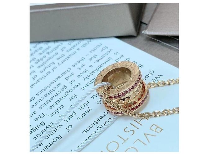 Collana Bulgari B.zero1 Rock Edizione Limitata Rubini D'oro - vista 6