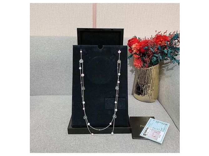 Collana Piaget Rose Series of Countess in tormalina rosa e diamanti Argento - vista 6