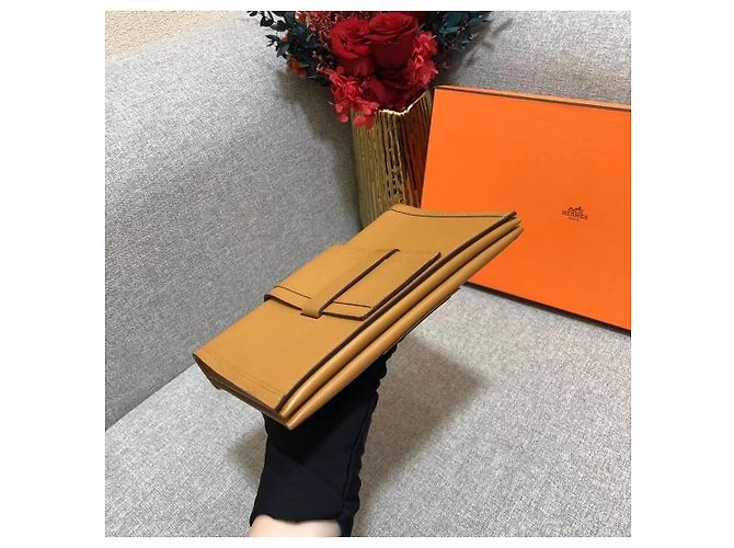 Borsa Hermès H Passant in pelle - Cioccolato Marrone - vista 5