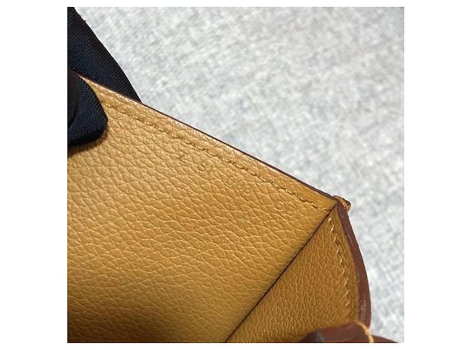 Borsa Hermès H Passant in pelle - Cioccolato Marrone - vista 7