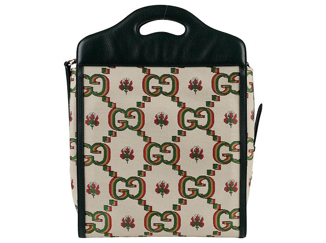 Gucci Tote e Borsa a Spalla Centennial Medium Verde - vista 5