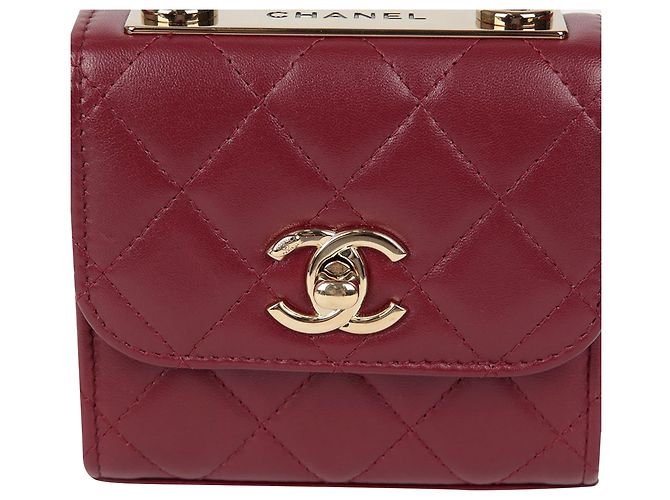 Trendy CC Chanel Borsa a tracolla mini Cc di tendenza Rosso - vista 3