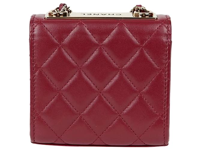 Trendy CC Chanel Borsa a tracolla mini Cc di tendenza Rosso - vista 4