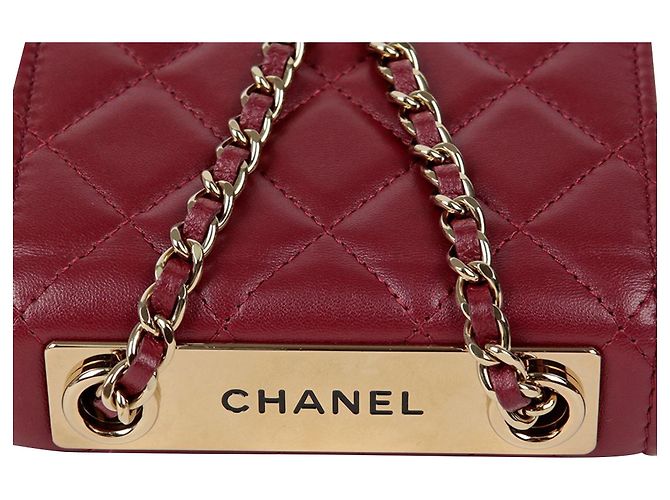 Trendy CC Chanel Borsa a tracolla mini Cc di tendenza Rosso - vista 7
