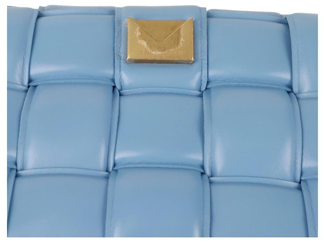Bottega Veneta Bolsa de ombro e transversal Padded Cassette Azul - vista 10